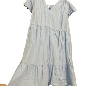 Isabell Maternity dress Light blue